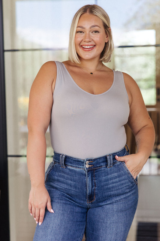 The Basics Bodysuit in Grey -DS