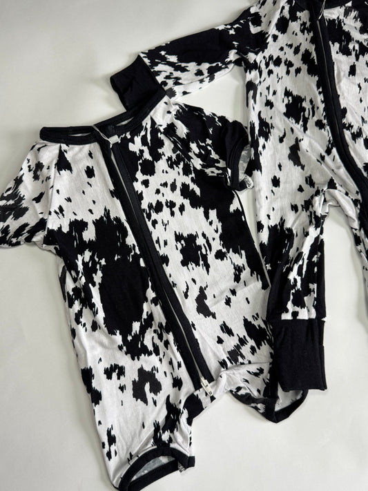 Cowhide Bamboo Shortie -DS